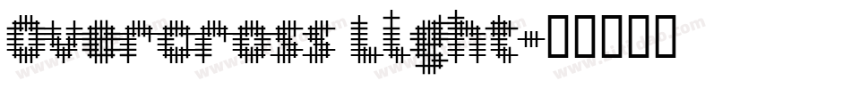 Overcross Light字体转换